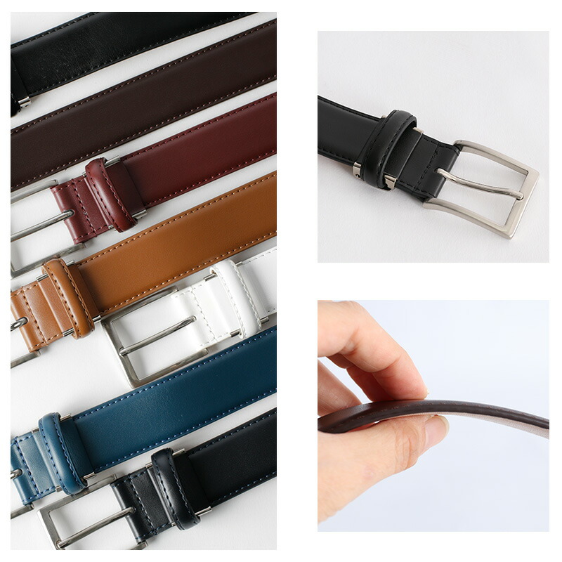 楽天市場】本革 メンズ ビジネス ベルト 伸びる ストレッチ 動きやすい