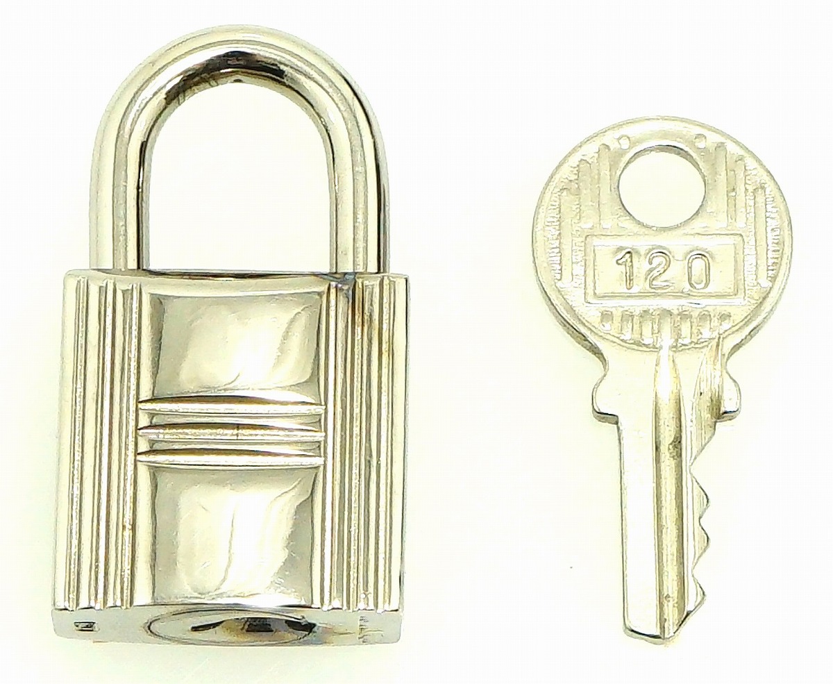 楽天市場】【新品仕上げ済】HERMES エルメス カデナ パドロック No.120