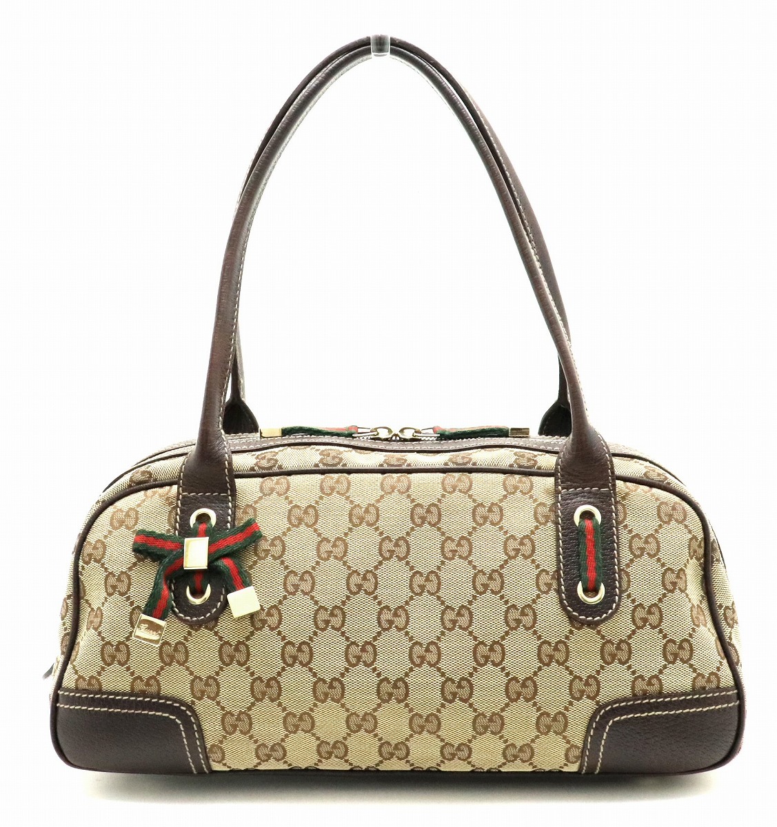 楽天市場】【バッグ】GUCCI グッチ プリンシー GGキャンバス リボン