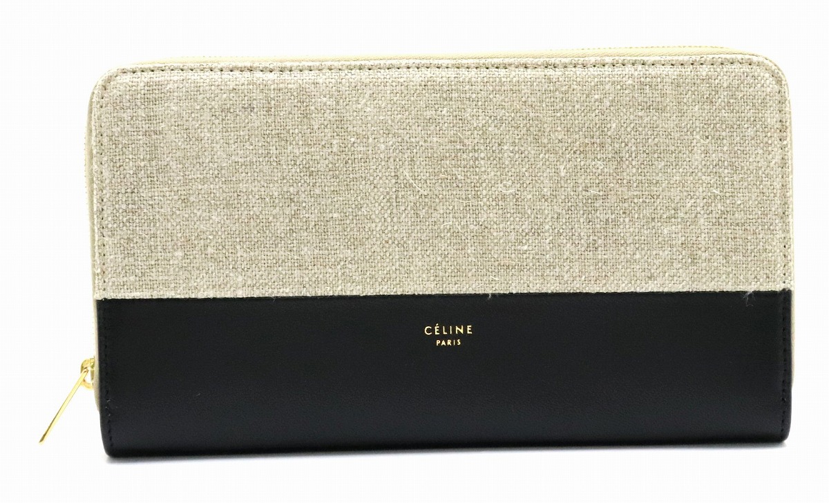 楽天市場】【未使用品】【財布】CELINE セリーヌ ラウンドファスナー