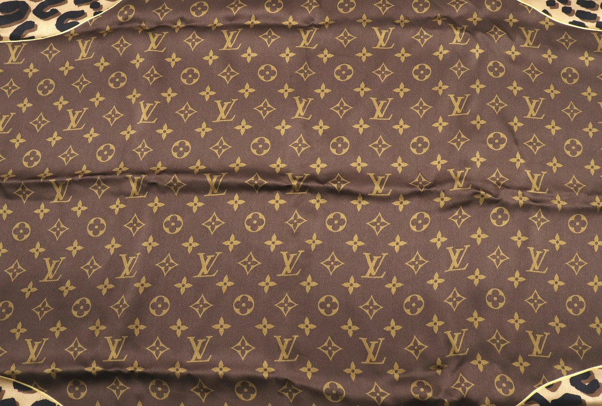 楽天市場】LOUIS VUITTON ルイ ヴィトン スカーフ カレ モノグラム