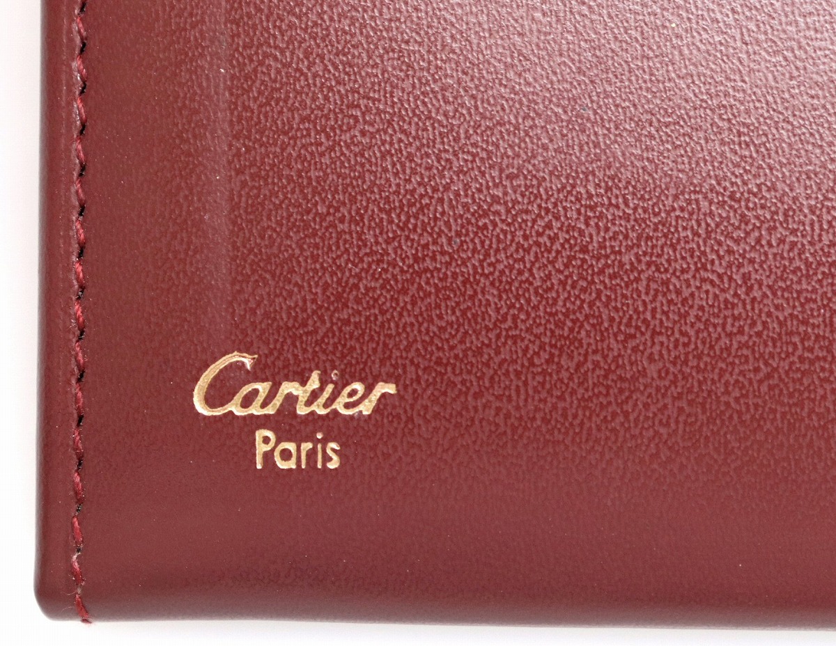 楽天市場】Cartier カルティエ マストライン カードケース 二つ折り