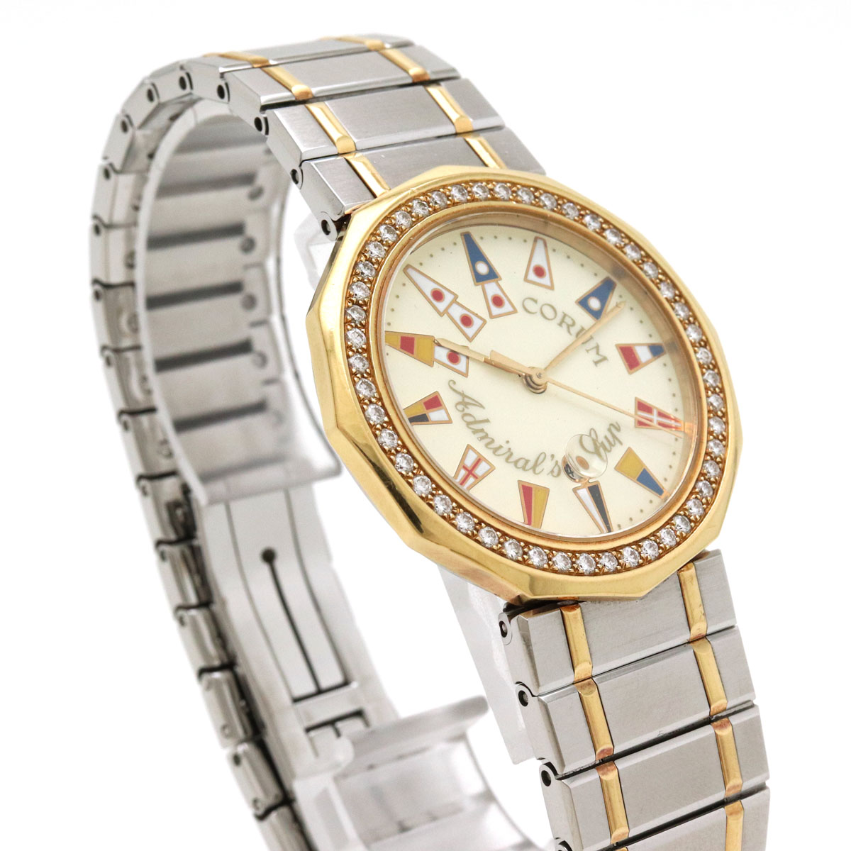 楽天市場】【ウォッチ】CORUM コルム アドミラルズカップ K18YG