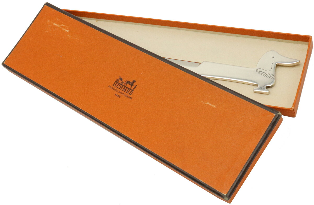 楽天市場】HERMES エルメス 犬 ダックスフンド モチーフ ペーパー