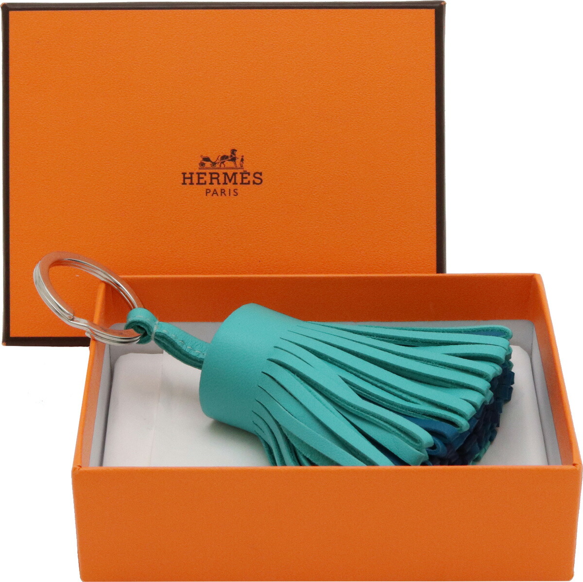 楽天市場】【新品未使用品】HERMES エルメス カルメン キーリング