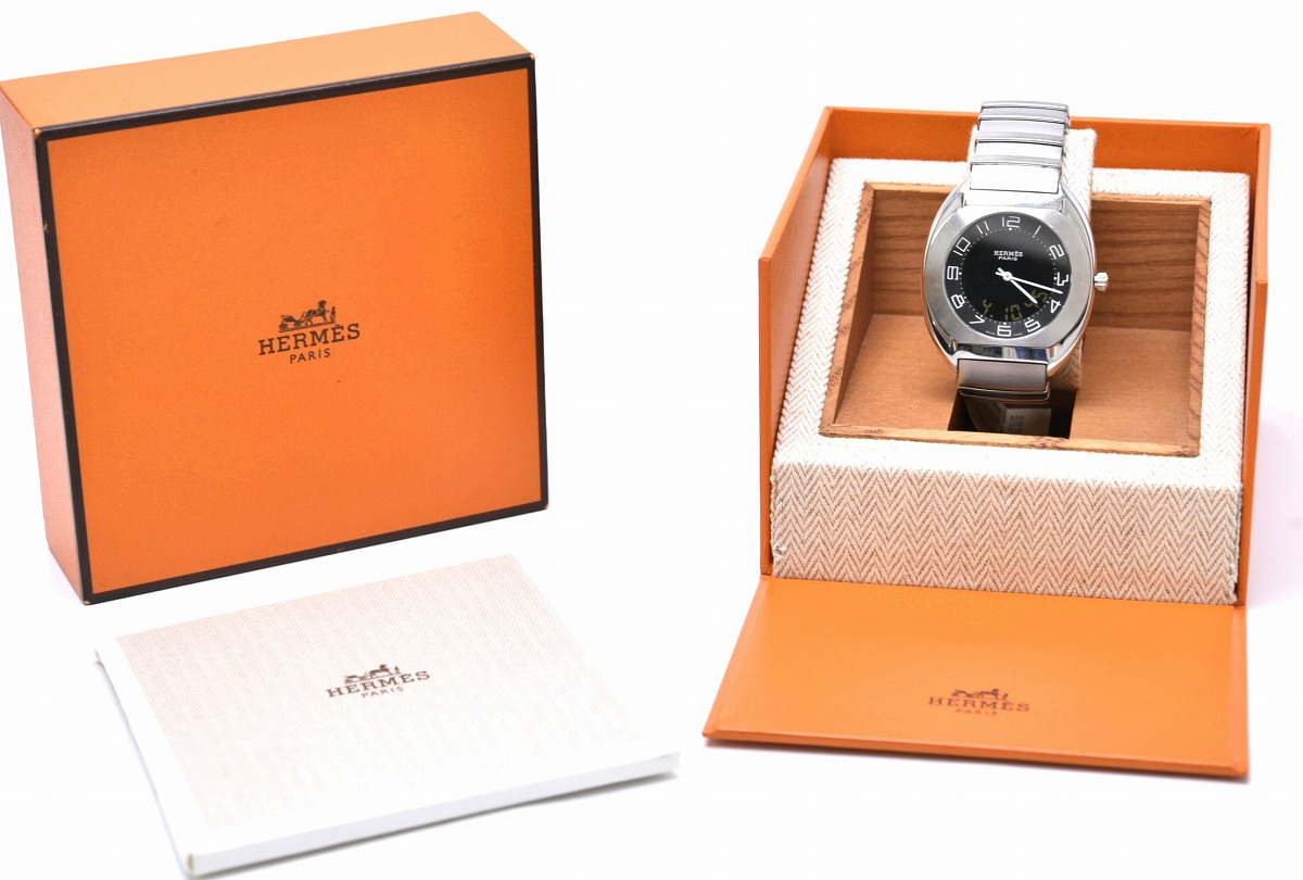 楽天市場】【ウォッチ】【新品同様】HERMES エルメス エスパス