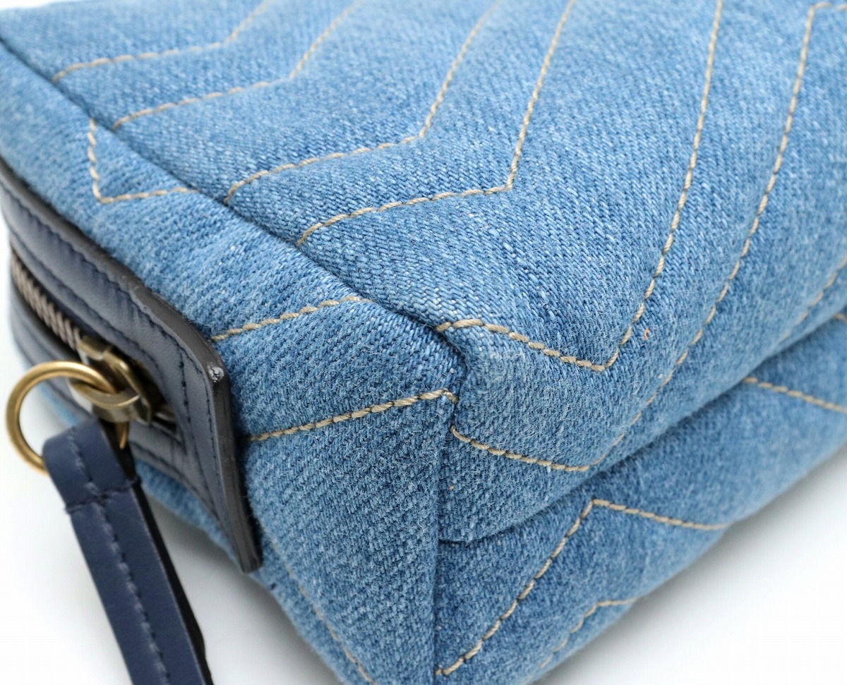 楽天市場】【バッグ】GUCCI グッチ GGマーモント デニム