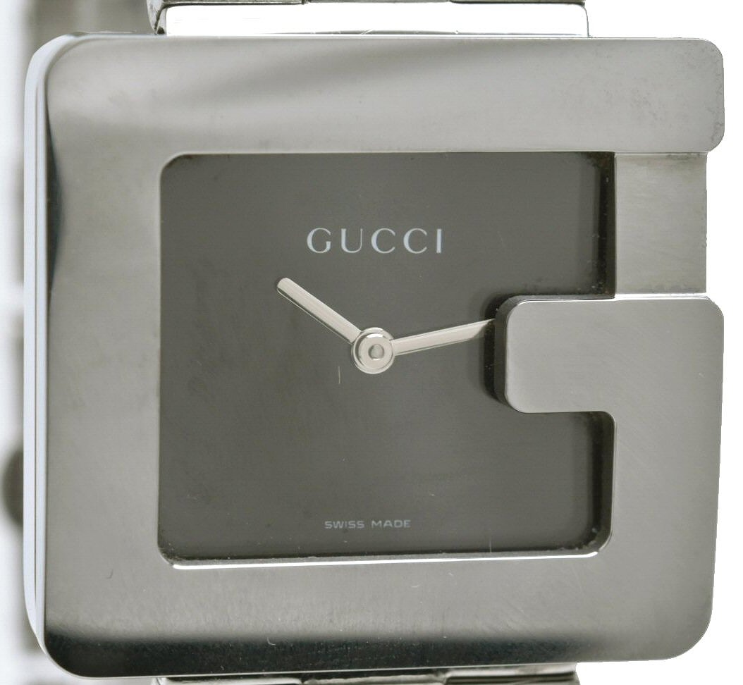 楽天市場】【ウォッチ】GUCCI グッチ Gモチーフ ブラック文字盤 SS
