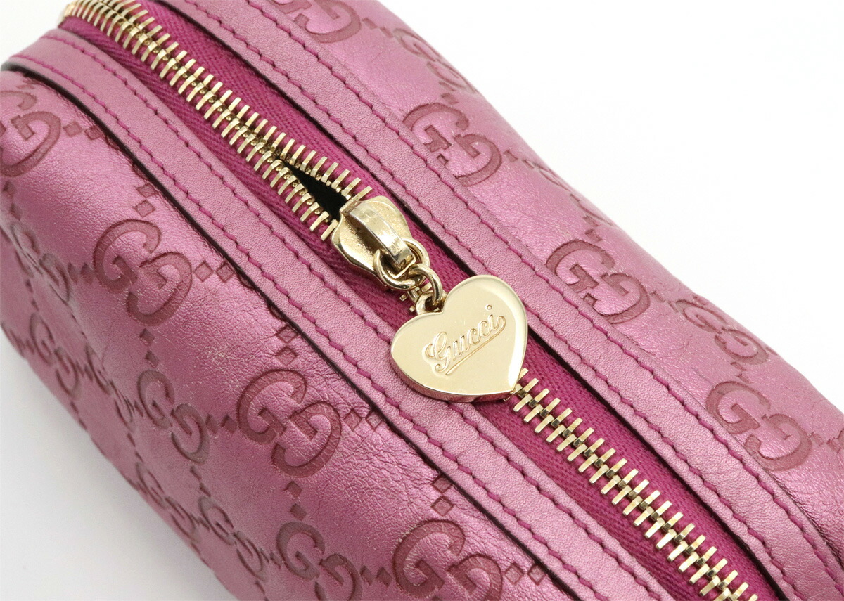 楽天市場】【バッグ】GUCCI グッチ グッチシマ ポーチ 化粧ポーチ