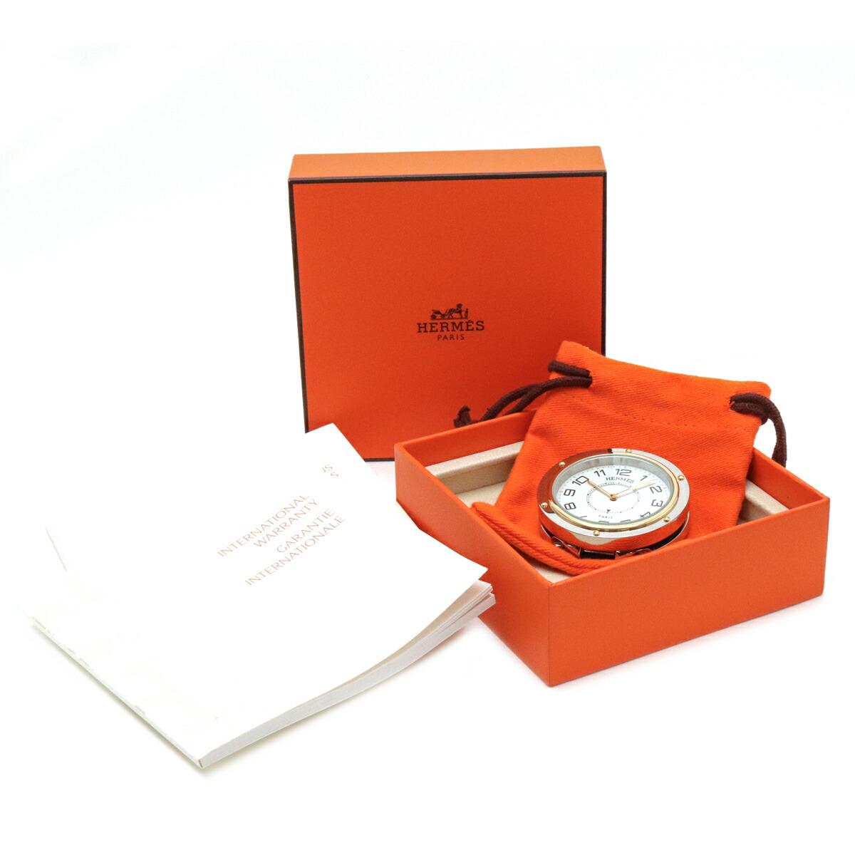 楽天市場】【未使用品】【ウォッチ】HERMES エルメス クリッパー