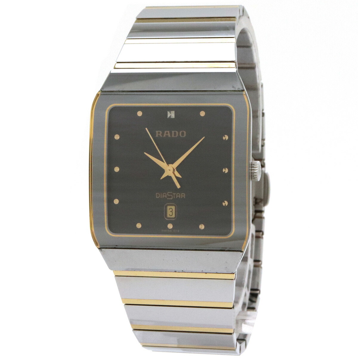 楽天市場】【ウォッチ】RADO ラドー ダイヤスター ブラック文字盤