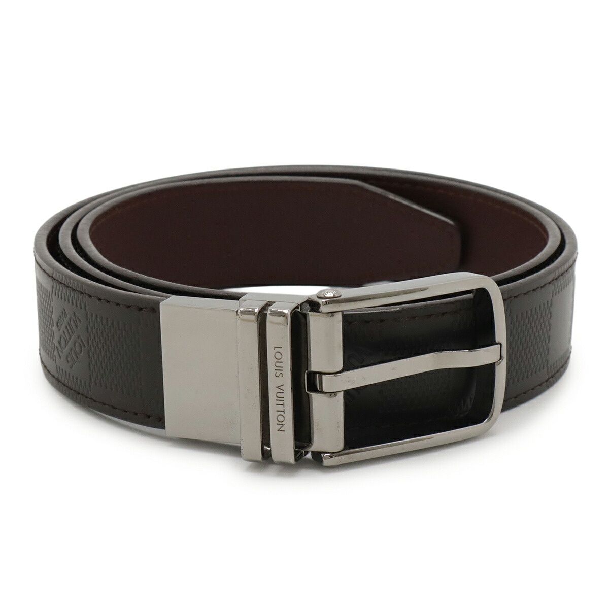 楽天市場】ルイヴィトン ダミエアンフィニ（メンズベルト｜ベルト