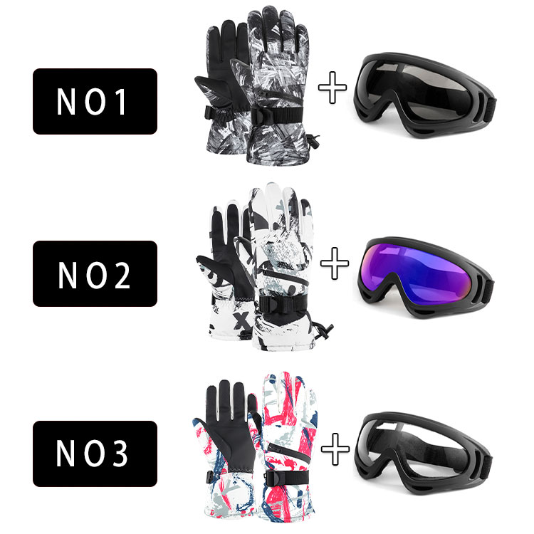 楽天市場】【最大20％OFFクーポン】スキーグローブ ゴーグル 2点セット