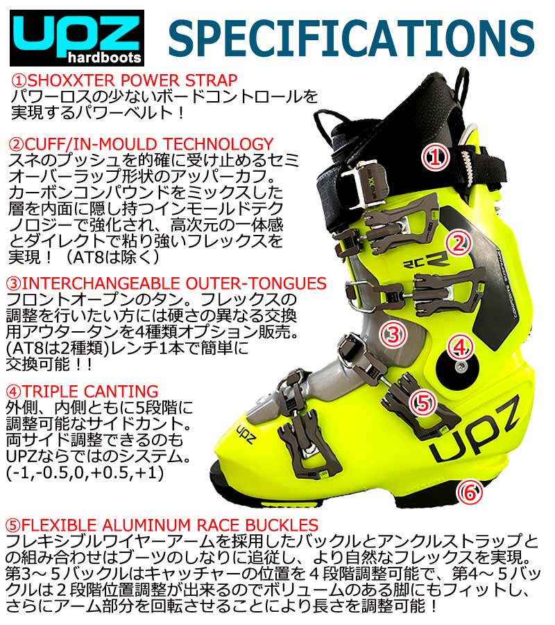 UPZ RC11 アルペンスノーボードブーツ 25㎝ 楽天市場】24-25 UPZ