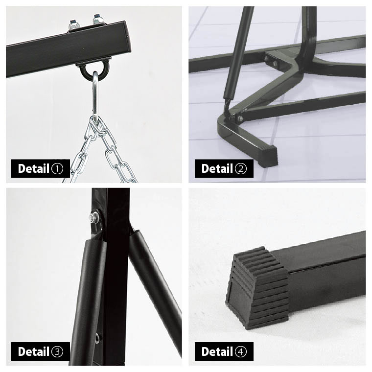 楽天市場】サンドバッグスタンド5セット2 130cm BODYMAKER ボディ