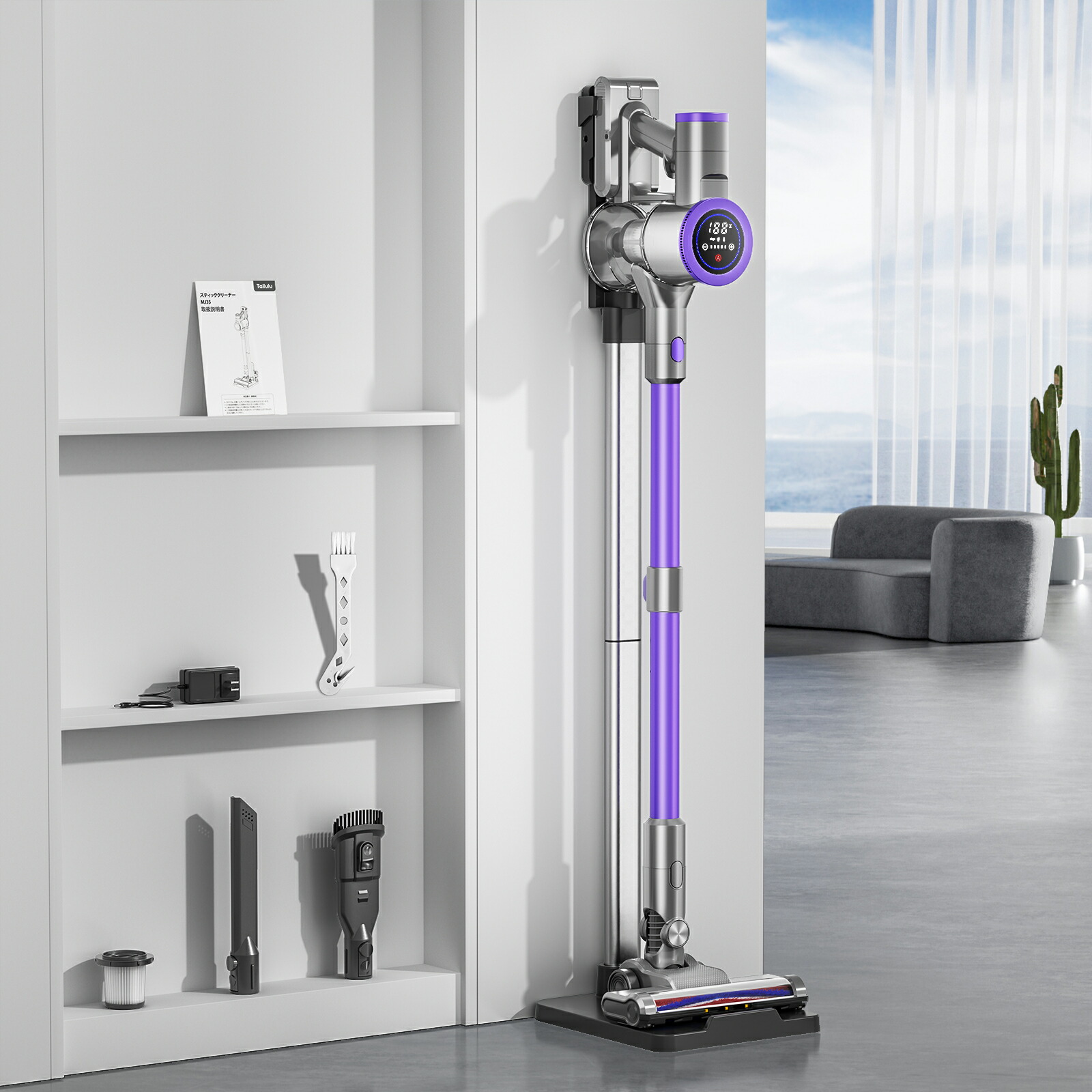 楽天市場】2026年進級版 コードレス掃除機 掃除機 65000Pa 強力吸引