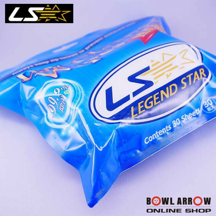 ☆完売品☆LS レジェンドスター ボールクリーナーワイプ 30枚×10個