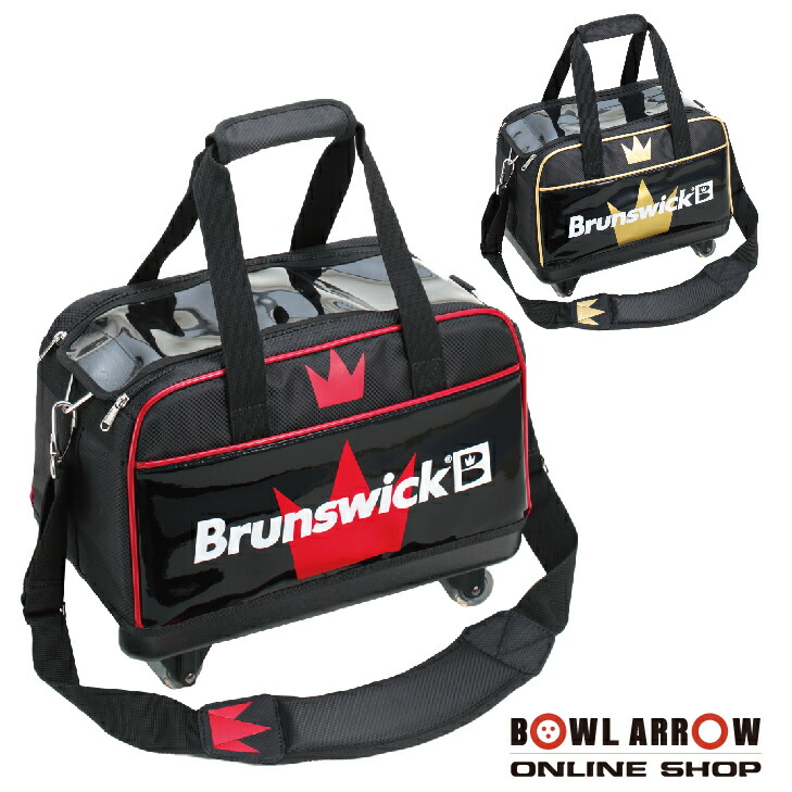 楽天市場】ボール2個収納可能なキャスター付き ボウリングバッグサン