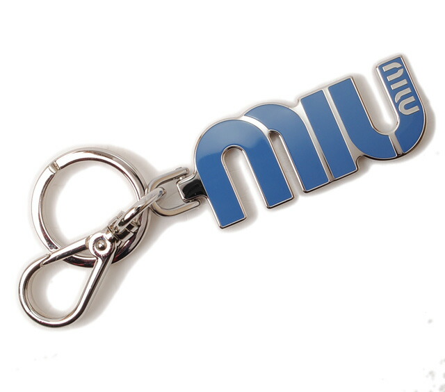 楽天市場】ミュウミュウ キーリング/キーホルダー miumiu ロゴモチーフ