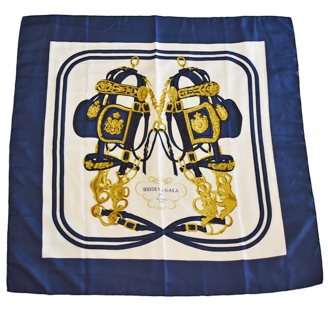 楽天市場】エルメス スカーフ HERMES スカーフ カレ90 シルクツイル