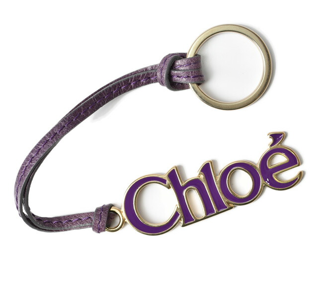 楽天市場】クロエ キーリング/バッグチャーム Chloe キーホルダー ロゴ