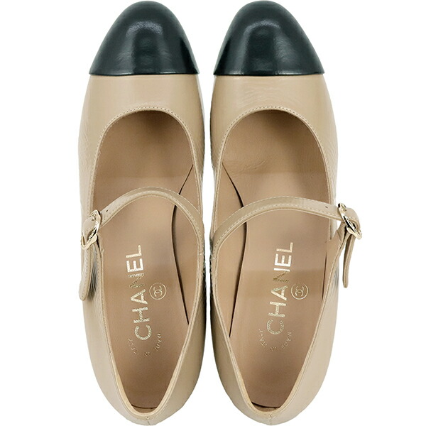 楽天市場】【未使用品】 シャネル パンプス アンクルストラップ ココ