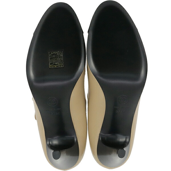 楽天市場】【未使用品】 シャネル パンプス アンクルストラップ ココ