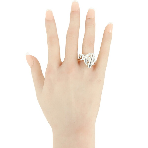 楽天市場】【未使用品】 エルメス 指輪 クロワゼット GM リング #54