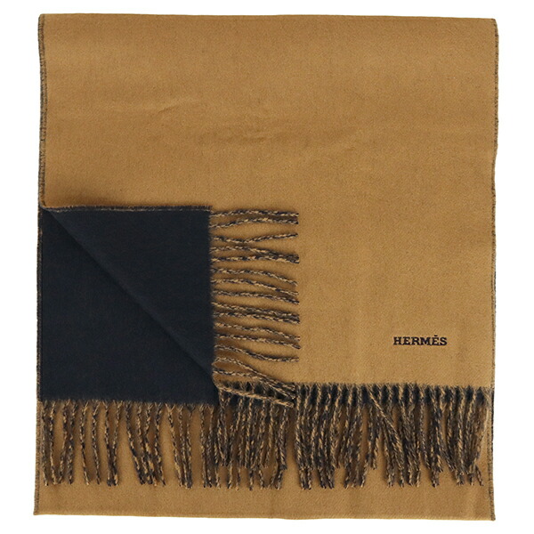 楽天市場】【未使用品】 エルメス マフラー レクトヴェルソ カシミヤ