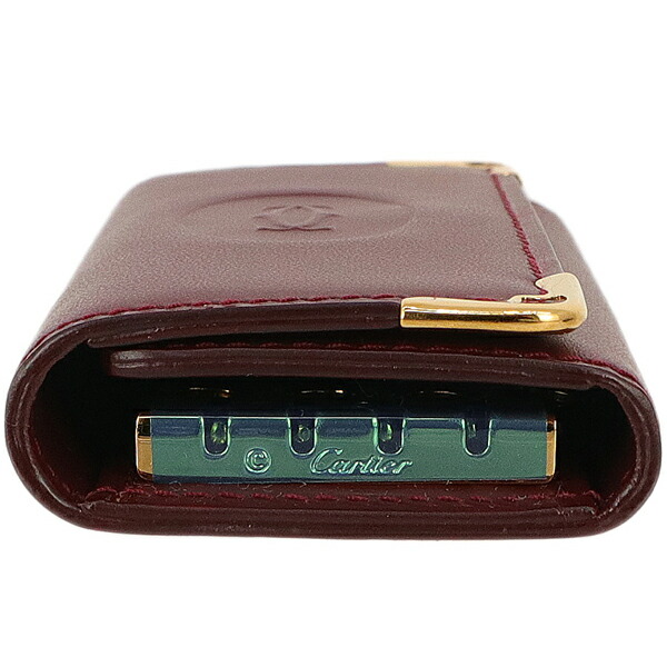 楽天市場】【未使用品】 カルティエ キーケース 4連 マスト ドゥ