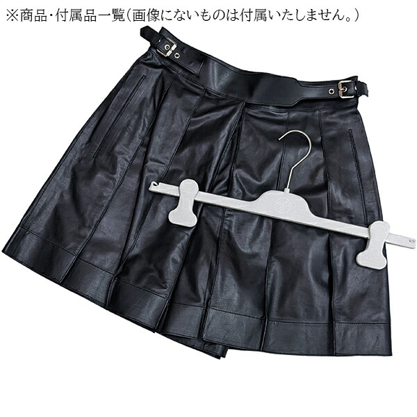 楽天市場】エルメス スカートパンツ ショート カーフレザー 36サイズ