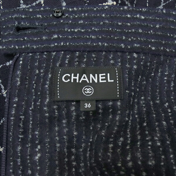 楽天市場】シャネル スカート 36サイズ ツイード ウール ポリエステル