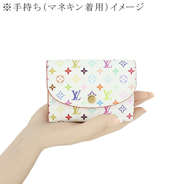 楽天市場】【新品】 ルイヴィトン ミニ財布 LV × TM ポルトモネ ロザリ