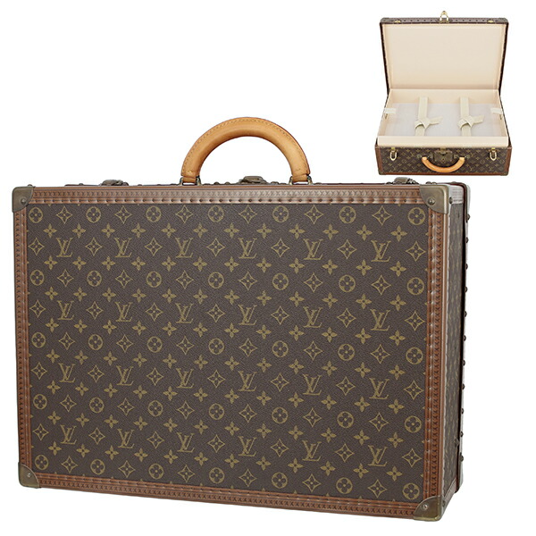 楽天市場】ルイヴィトン トランクケース アルゼール 55 モノグラム