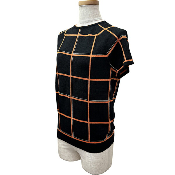 楽天市場】エルメス 半袖ニット チェック 36サイズ レディース