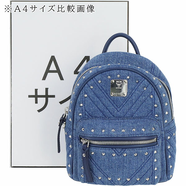 楽天市場】【超美品】 エムシーエム MCM バックパック ミニ スタッズ