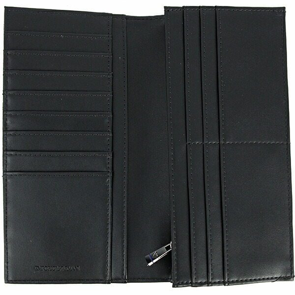 楽天市場】エンポリオ アルマーニ 長財布 メンズ 二つ折り長財布