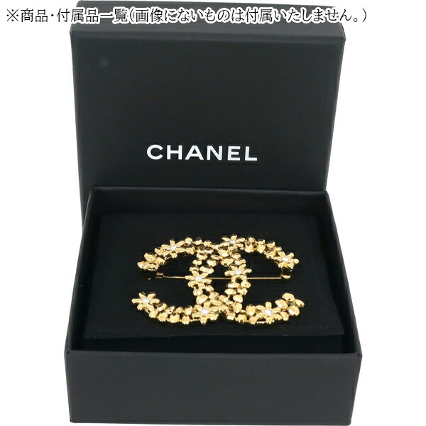 楽天市場】【新品】 シャネル ブローチ ココマーク フラワー メタル GP