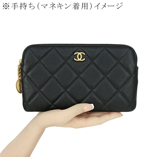 楽天市場】【新品】 シャネル ミニポーチ カードポケット付き