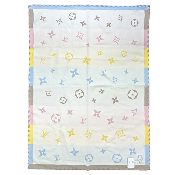 楽天市場】【新品】 ルイヴィトン ブランケット プレッド ウール