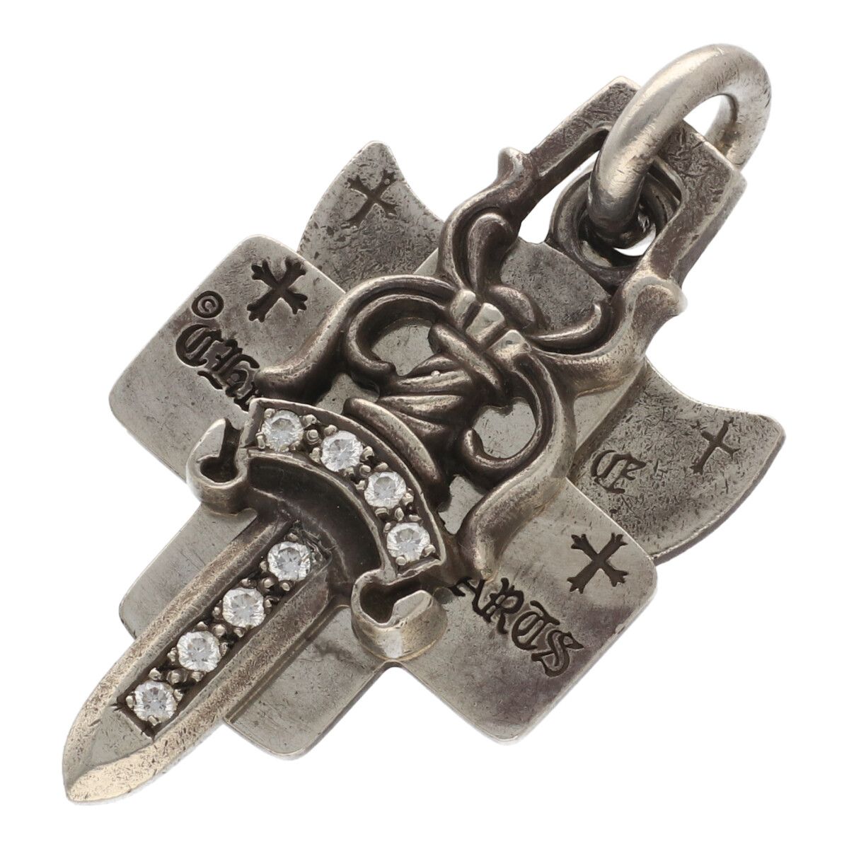 楽天市場】【中古】 CHROME HEARTS クロムハーツ 3トリンケッツ SV925