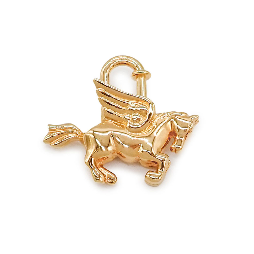 楽天市場】未使用品 HERMES エルメス ペガサス カデナ チャーム 1993年