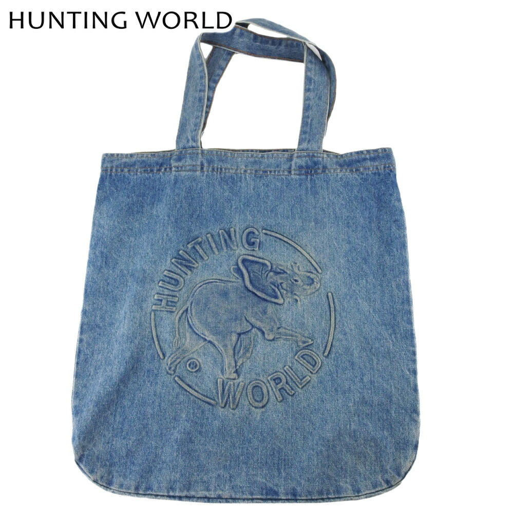 楽天市場】ハンティングワールド トートバッグ デニムの通販