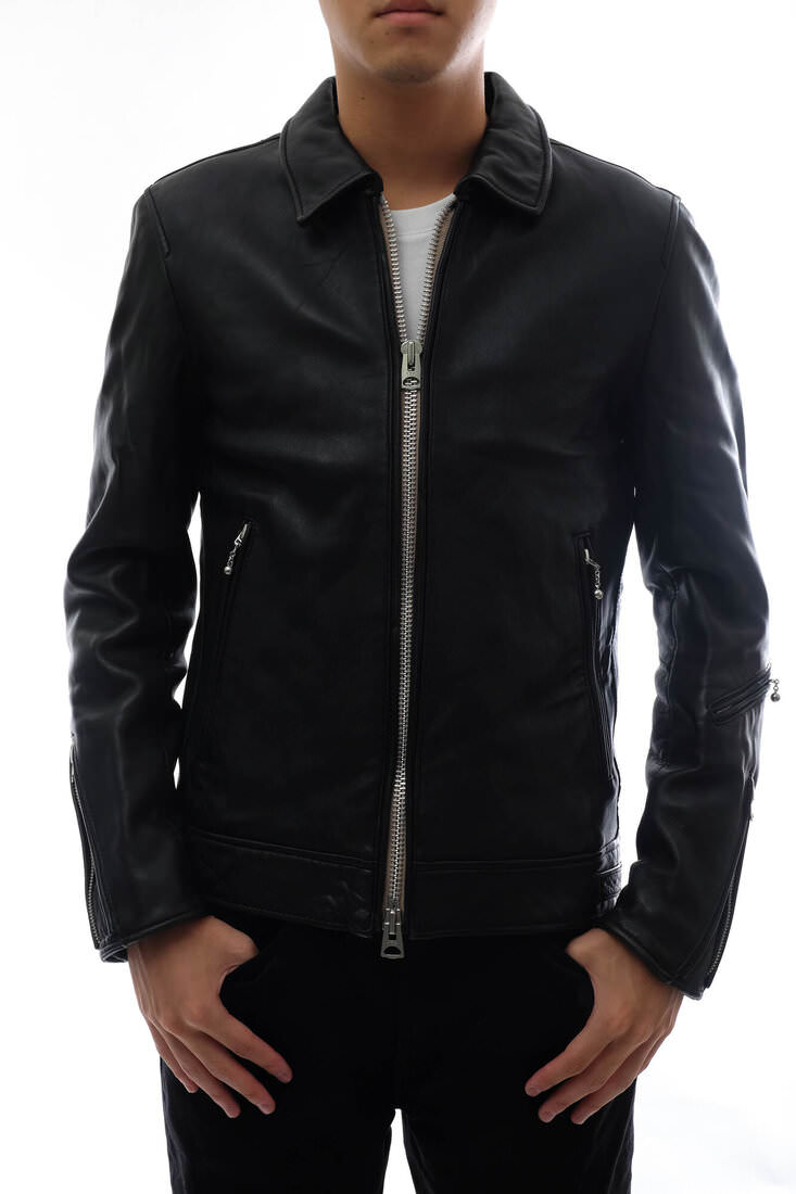 楽天市場】ナノユニバース ライダース レザー シングルの通販