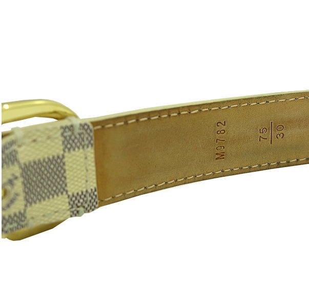 楽天市場】【中古】Louis Vuitton ルイヴィトン ベルト ダミエ
