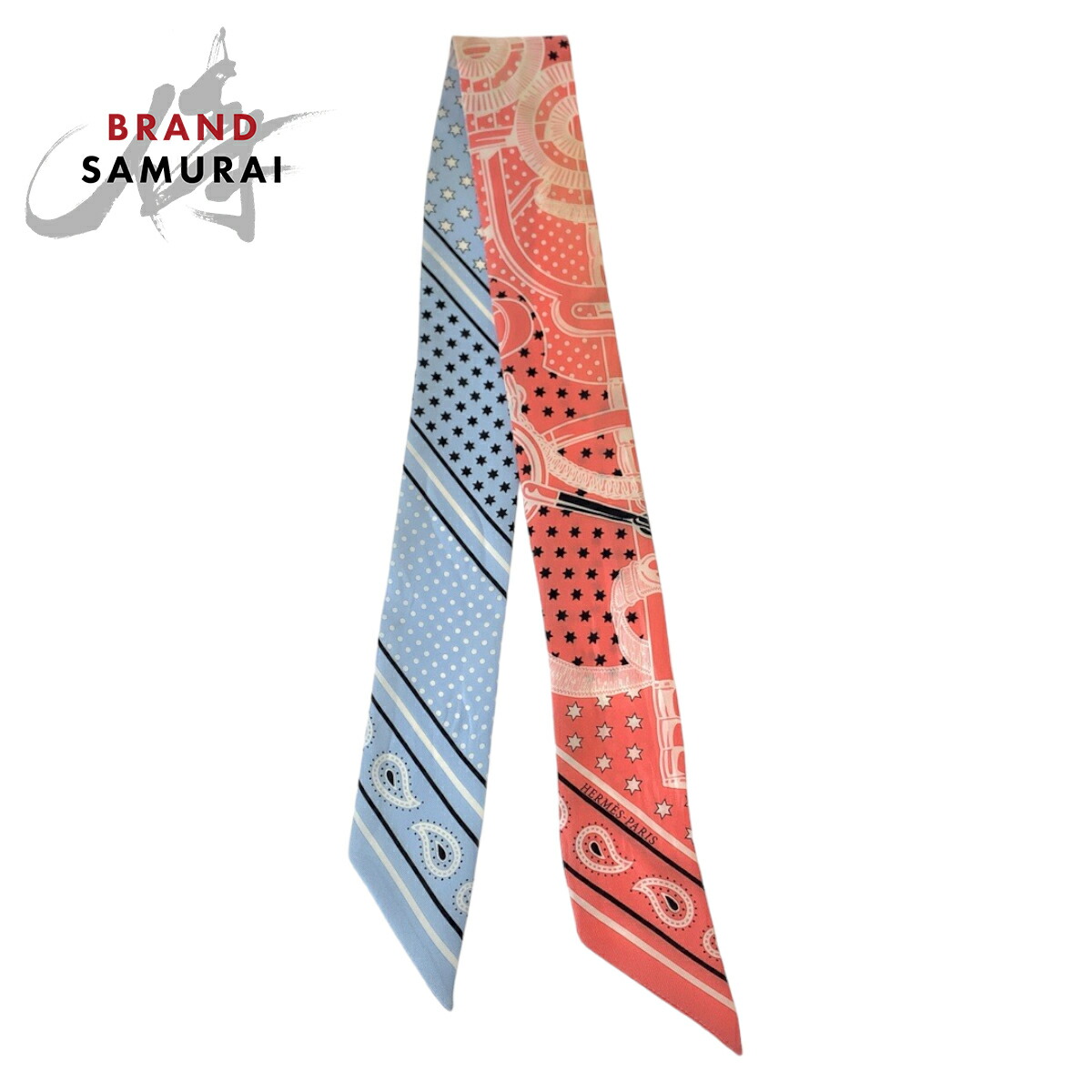 楽天市場】HERMES エルメス EPERON D'OR CUT ツイリー ピンク マルチ