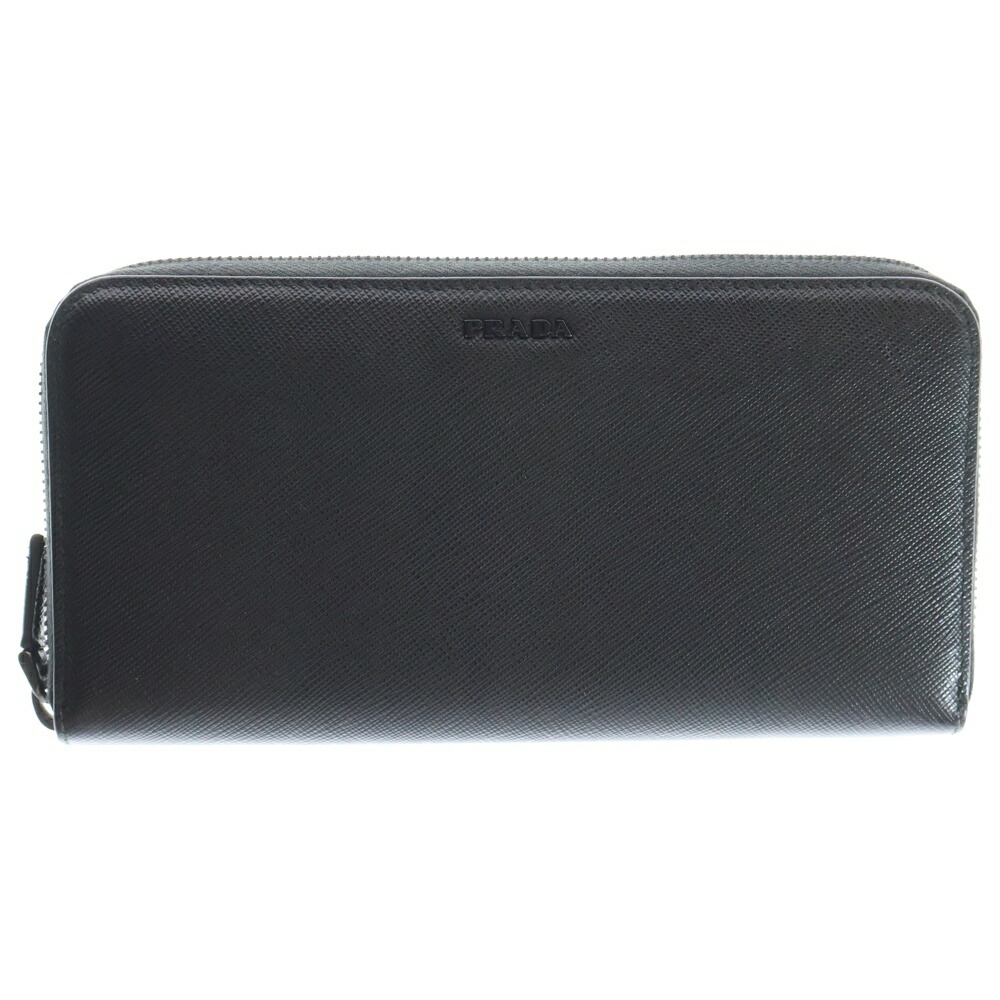 楽天市場】prada プラダ ラウンドファスナー長財布 サフィアーノの通販