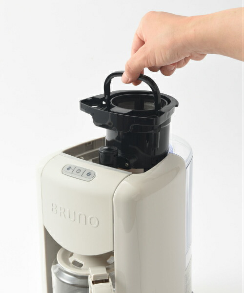 楽天市場】【公式】 コーヒーメーカー ミル付き 全自動 BRUNO ブルーノ