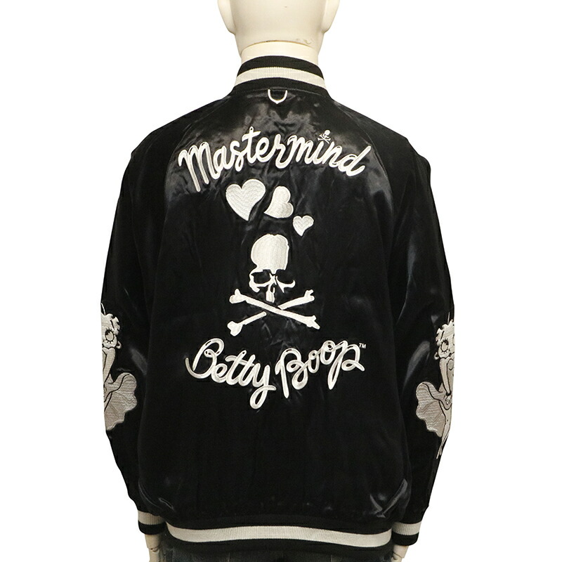 楽天市場】MASTERMIND WORLD × BETTY BOOP レーヨン スカジャン