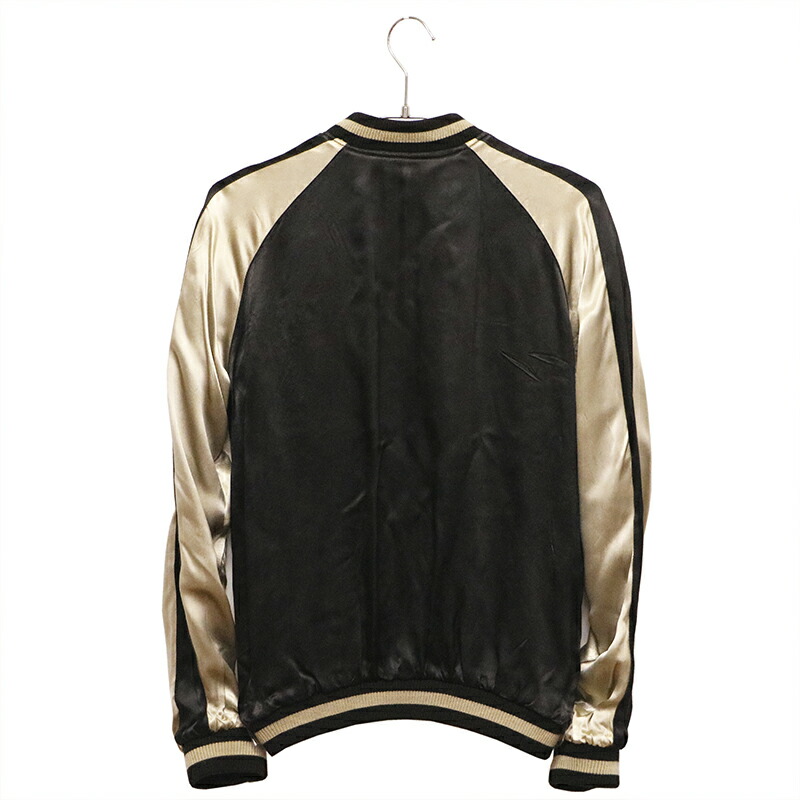 楽天市場】satori さとり 狼 刺繍 和柄 リバ−シブル スカジャン